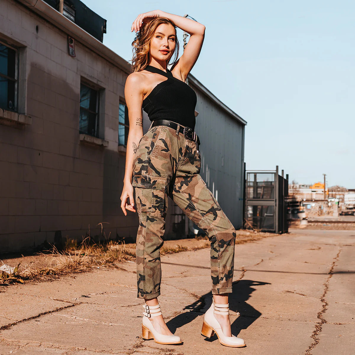 Women's ankle boots with non-slip sole