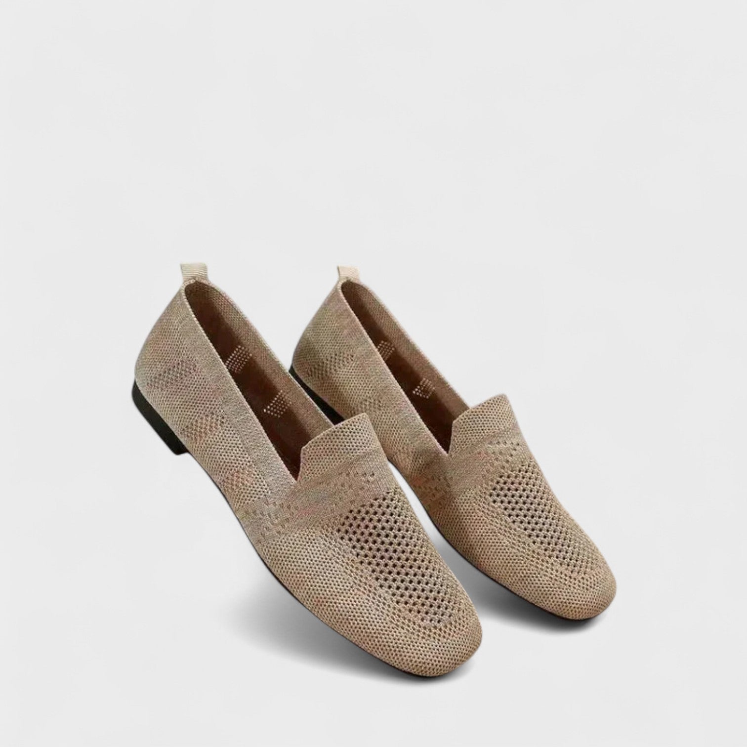 Women's Casual Knit Shoes with Slip-On Design