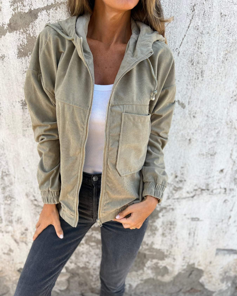 Women's Cozy Hooded Jacket
