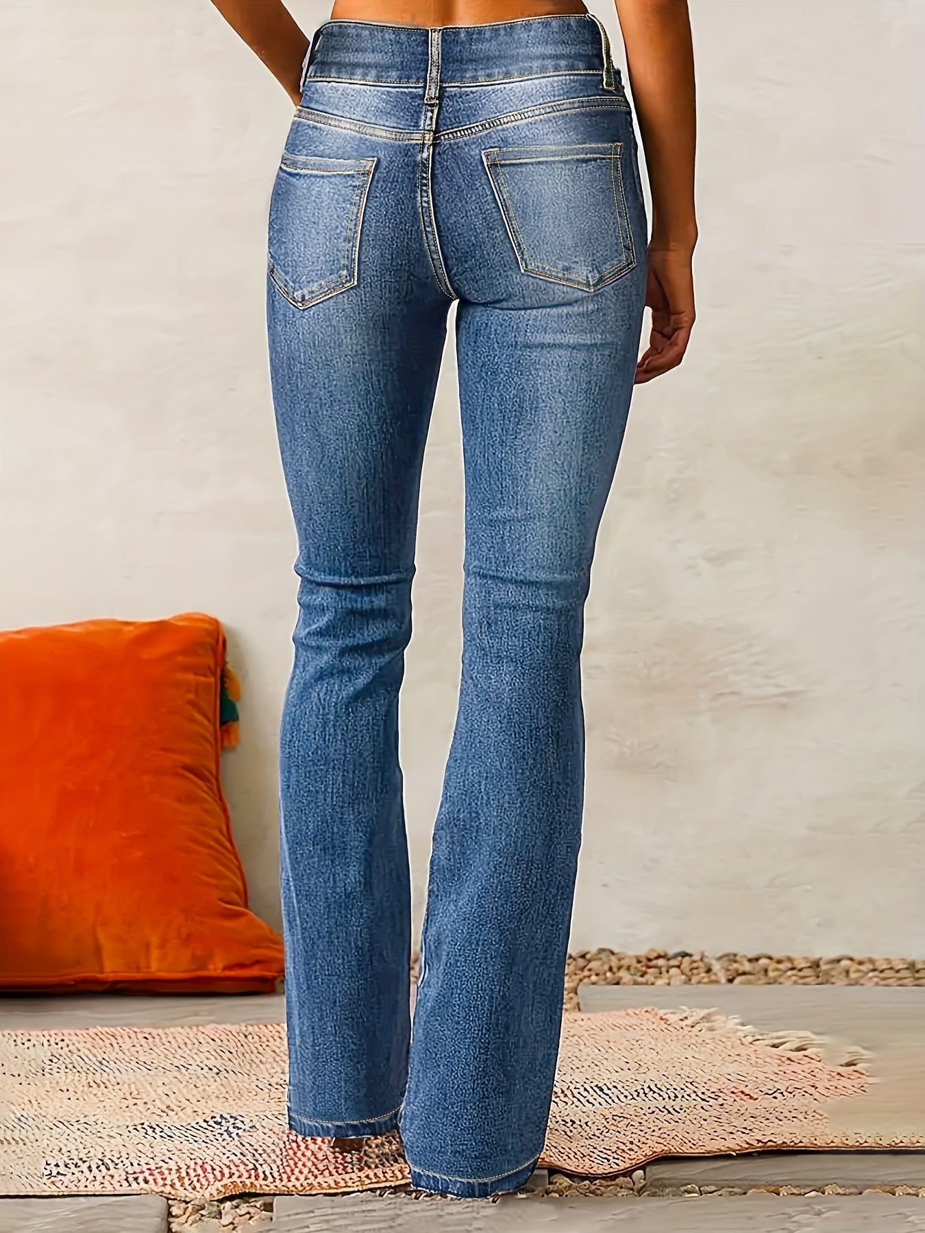 Women’s High-Waisted Flared Jeans