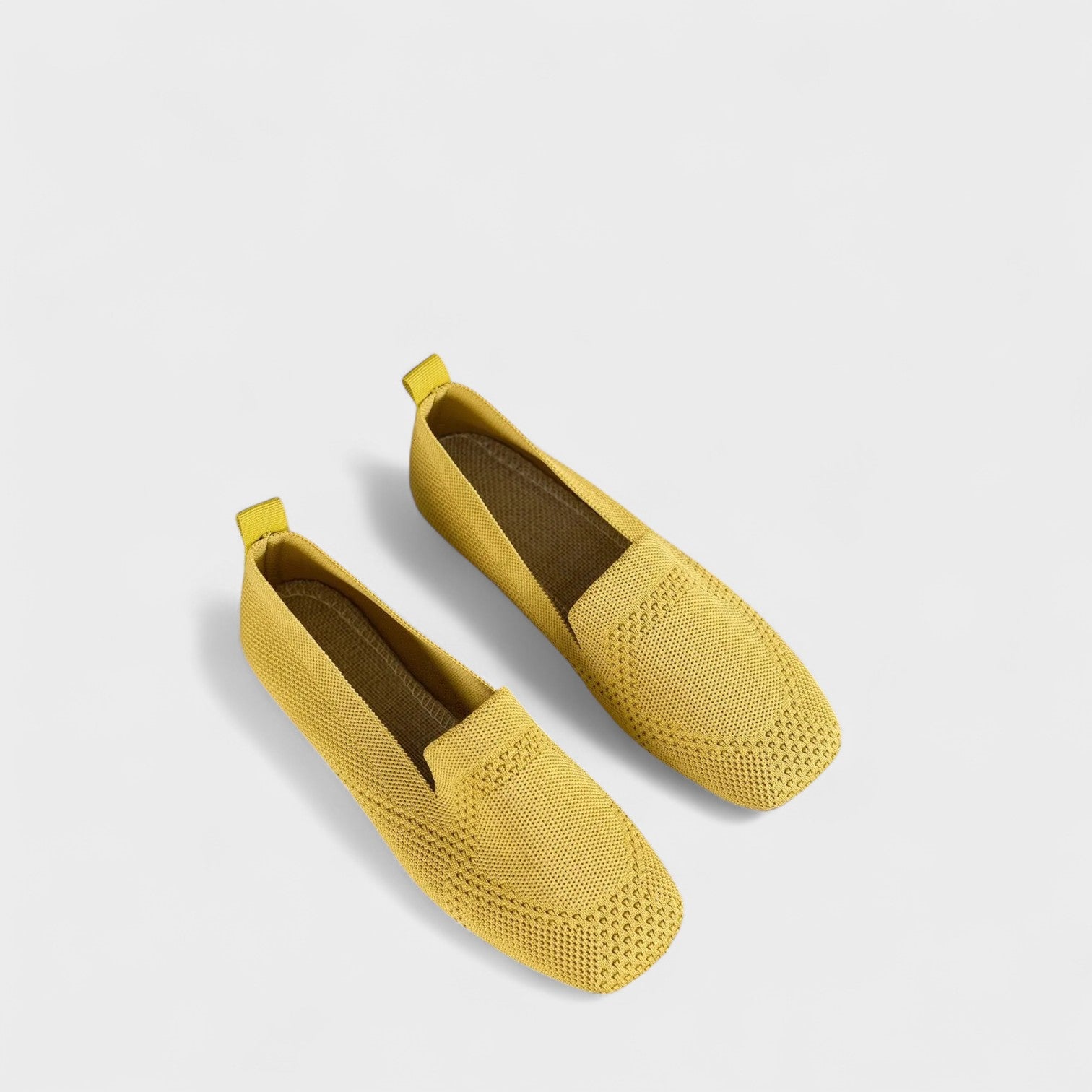 Women's Casual Knit Shoes with Slip-On Design