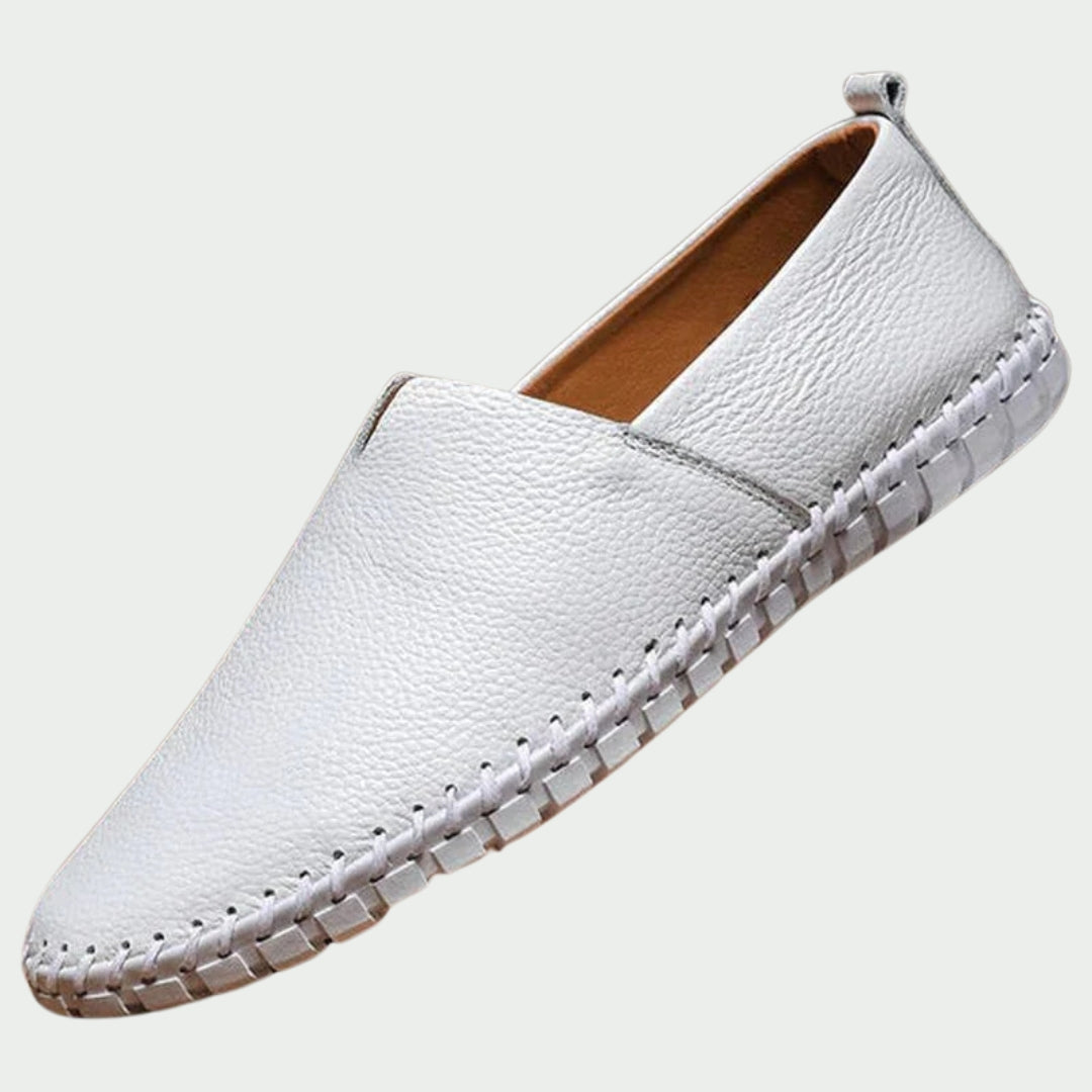 Men's Casual Slip-On Sandals with Flexible Sole and Sleek Design