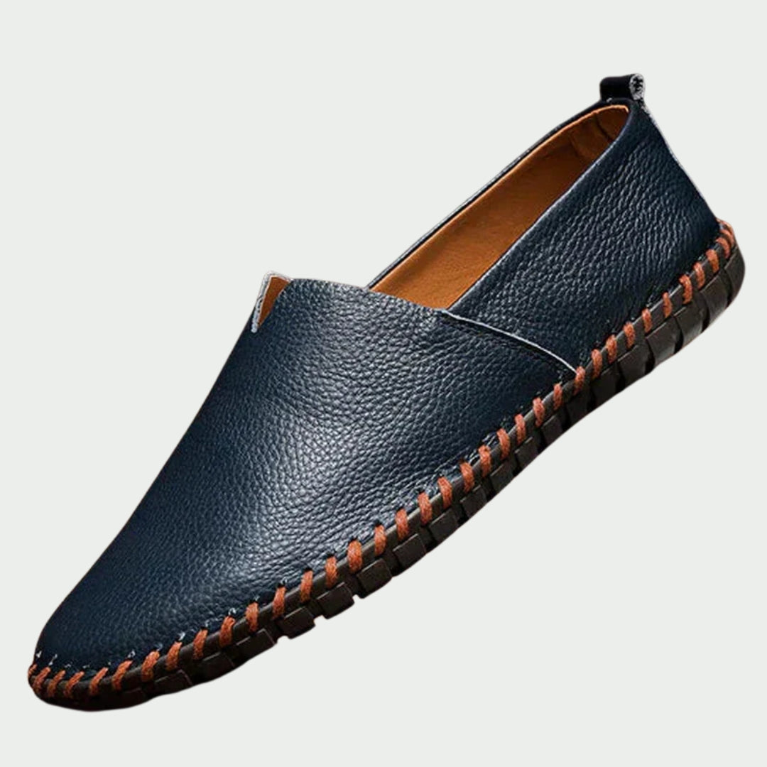 Men's Casual Slip-On Sandals with Flexible Sole and Sleek Design