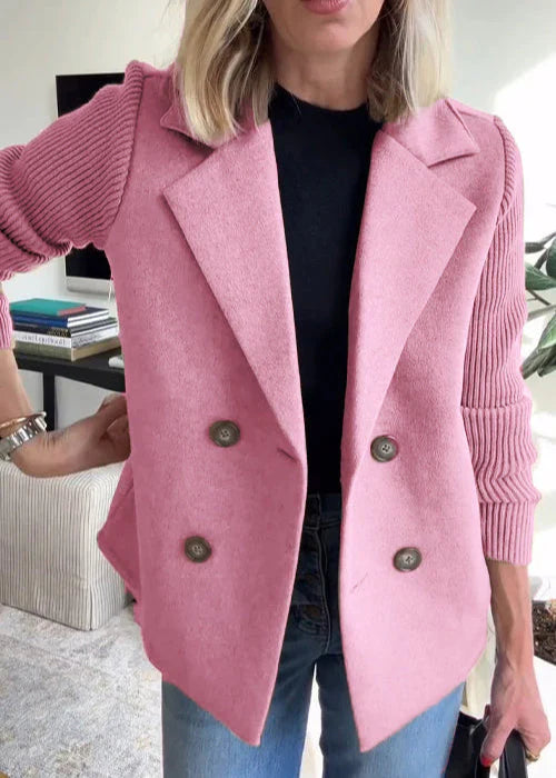 Women's Elegant Double-Breasted Coat