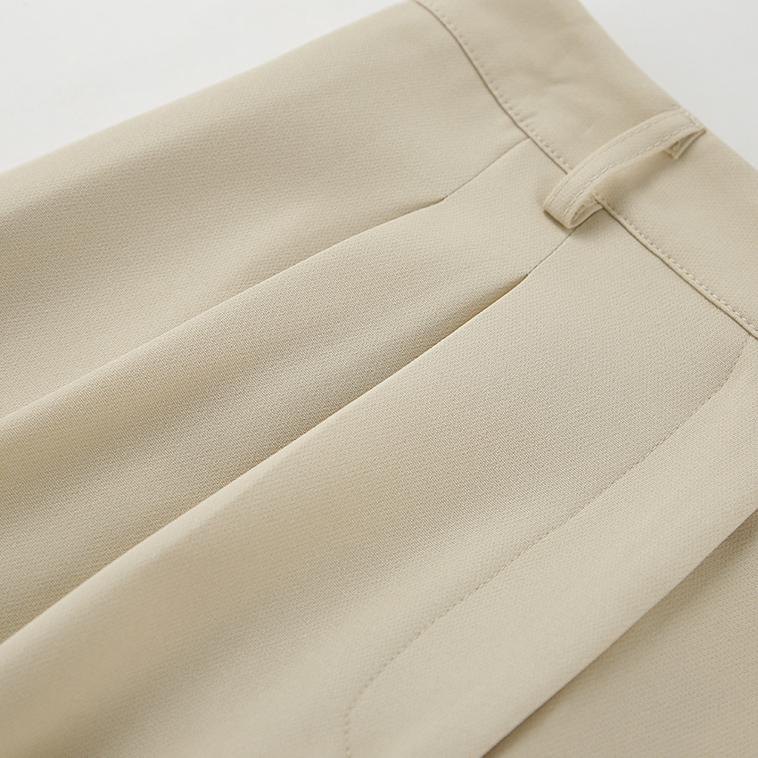 Women’s Wide Leg Suit Trousers High Waisted Casual Pants