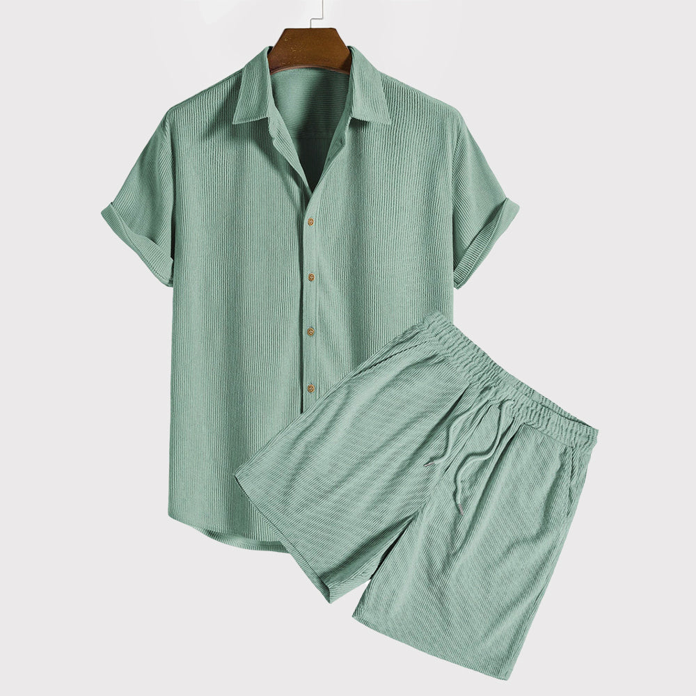 Men's Casual Beach Outfit Set