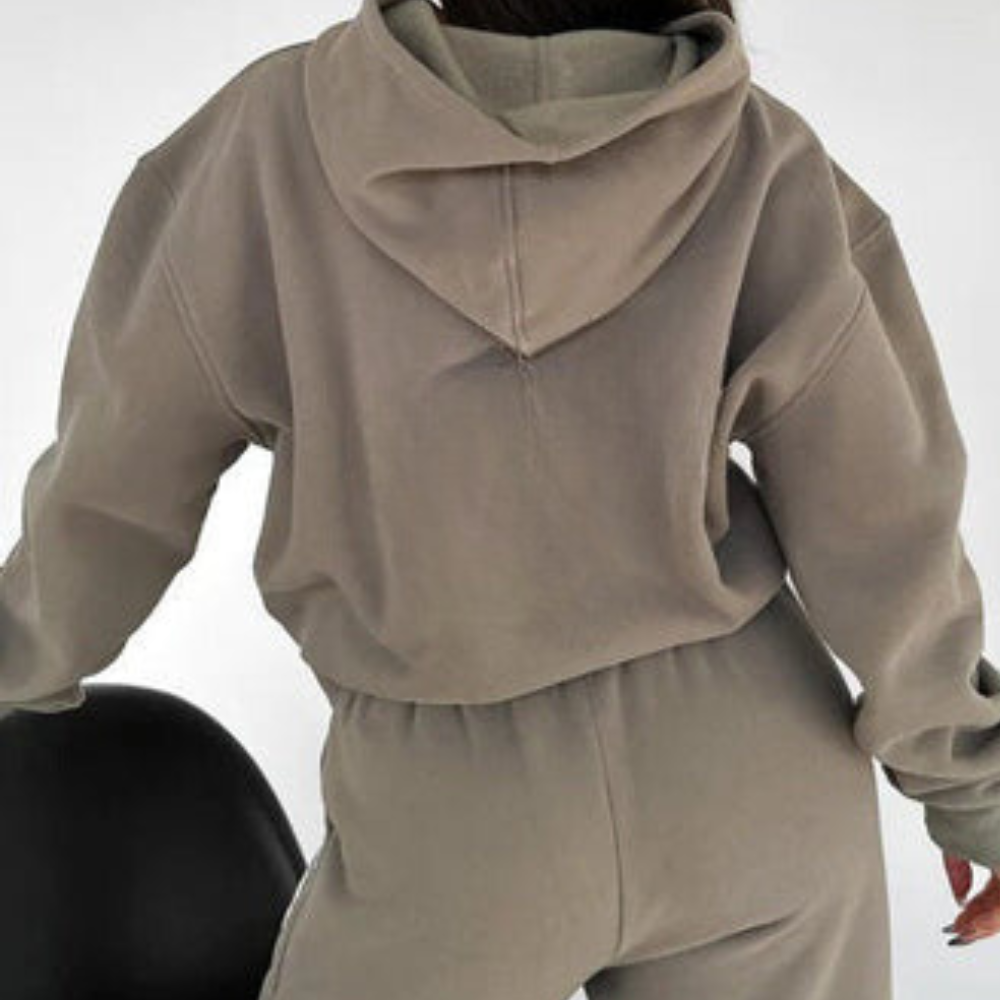 Women's Oversized Hoodie and Jogger 2-Piece Set Loungewear Tracksuit