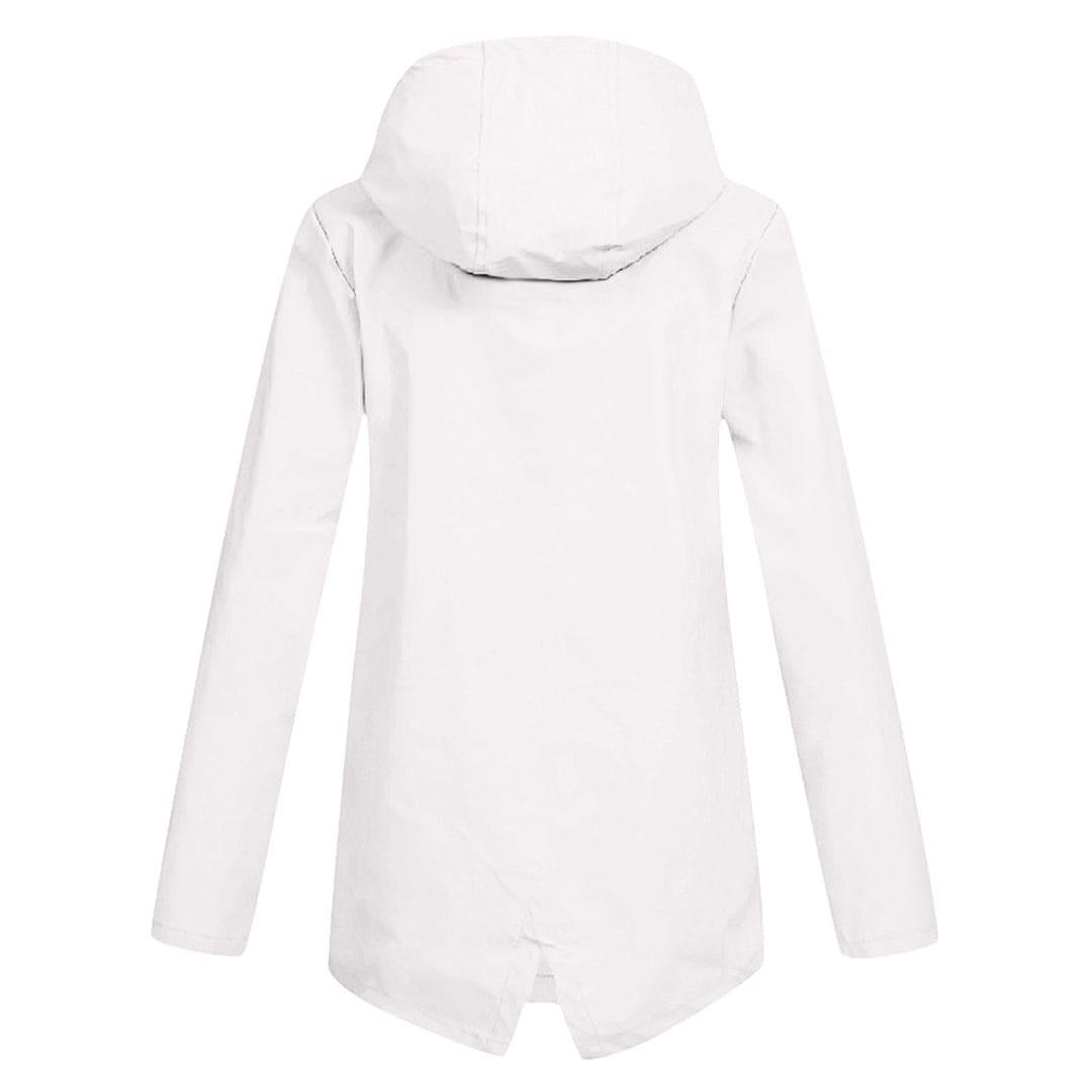 Women's Lightweight Waterproof Windbreaker Jacket with Hood