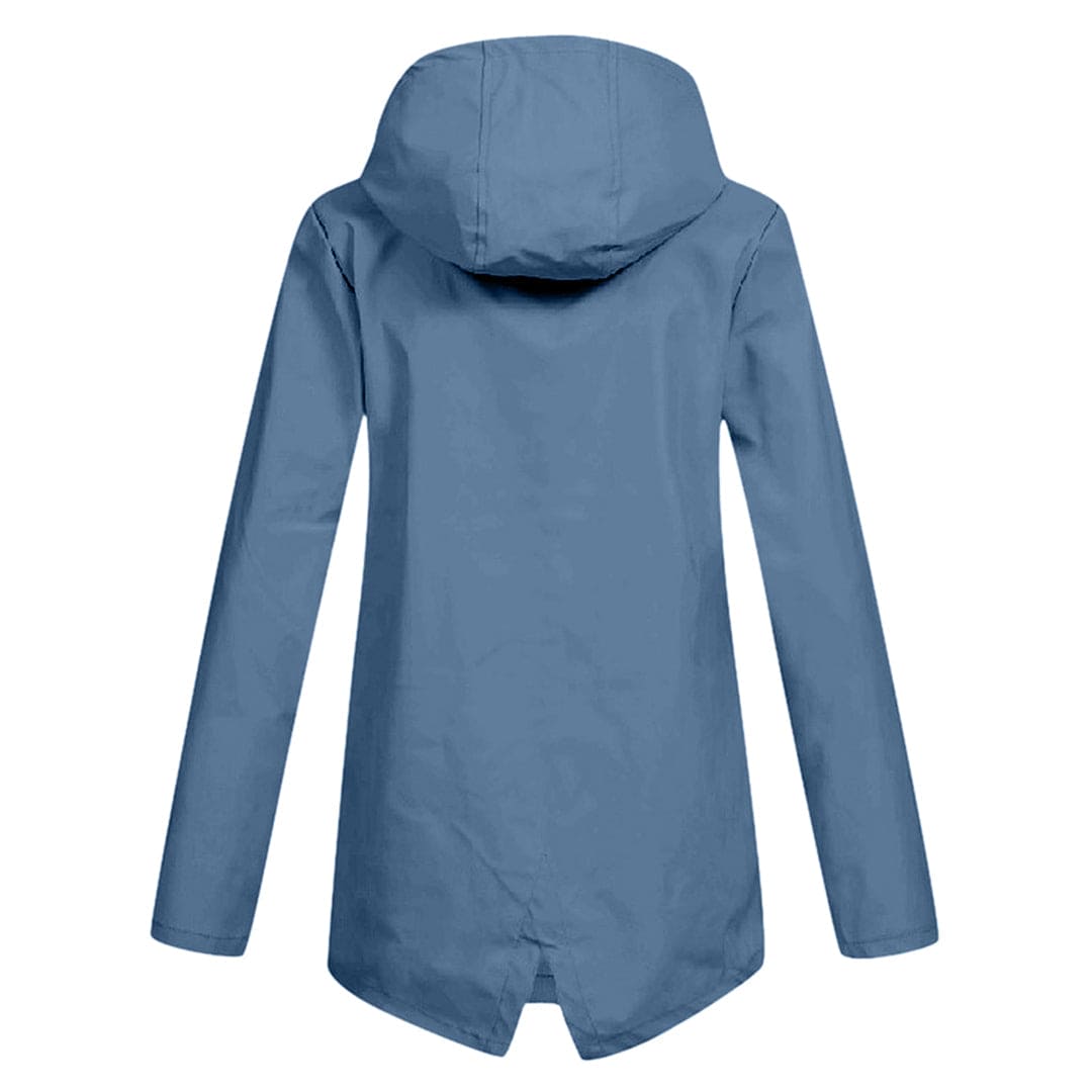 Women's Lightweight Waterproof Windbreaker Jacket with Hood