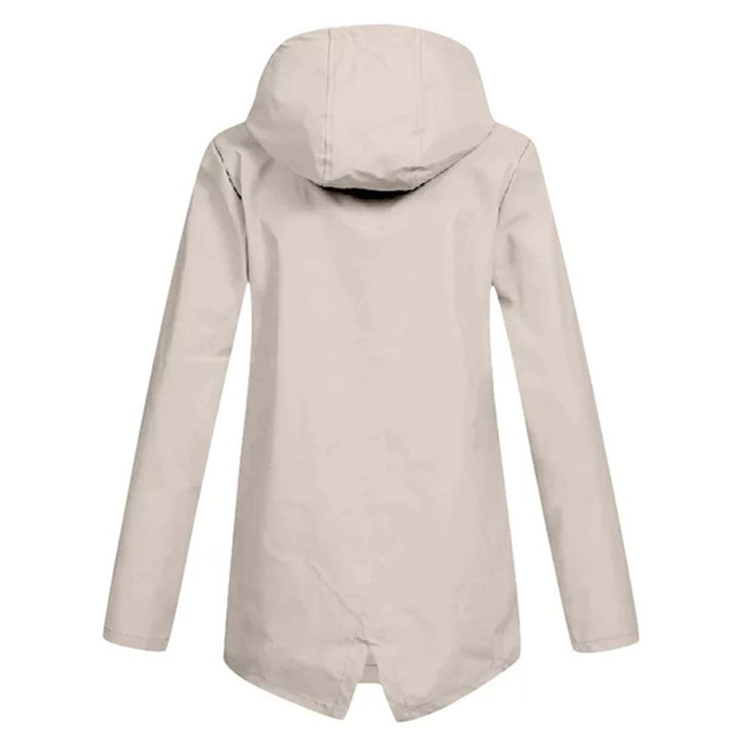 Women's Lightweight Waterproof Windbreaker Jacket with Hood