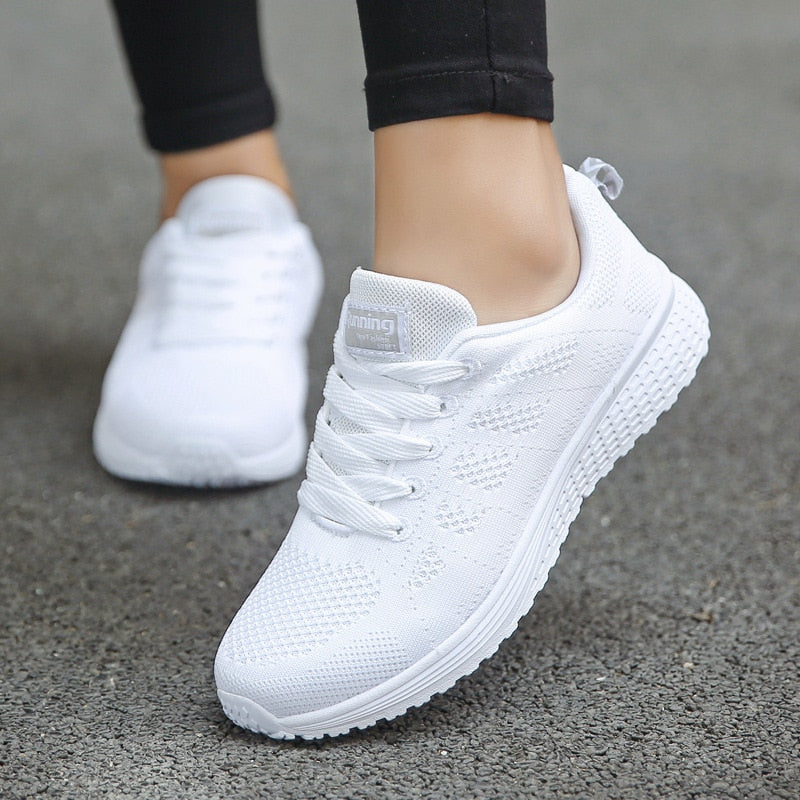 Women's Lace-Up Sneakers