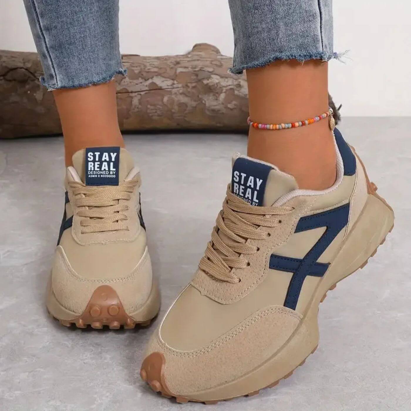 Women's Orthopedic Lace-Up Athletic Shoes