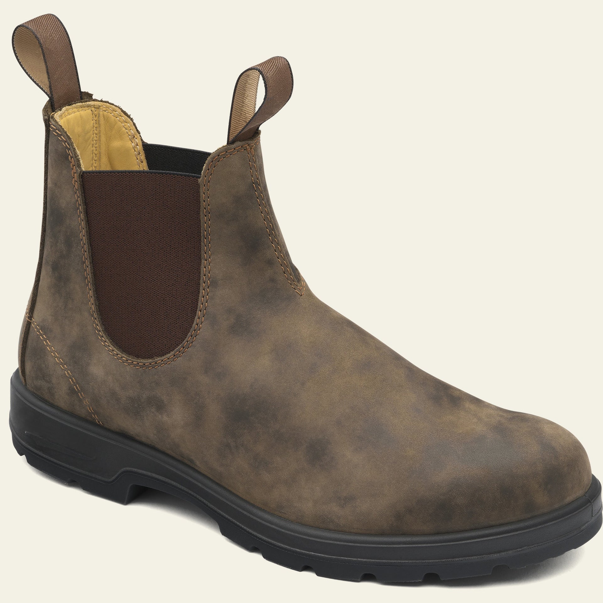Men’s Chelsea Boots Rugged Sole Easy Slip-On Ankle Fit