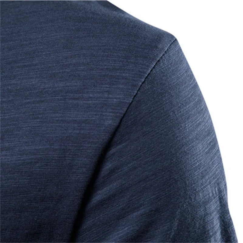 Men's Slim Fit Short Sleeve T-Shirt in 100% Cotton Round Neck