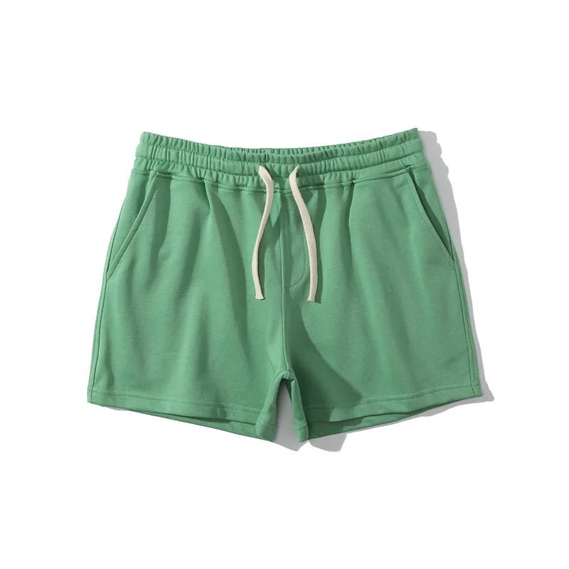 Men's Athletic Running Shorts with Drawstring Waist and Stretch Fit