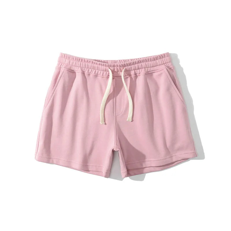 Men's Athletic Running Shorts with Drawstring Waist and Stretch Fit