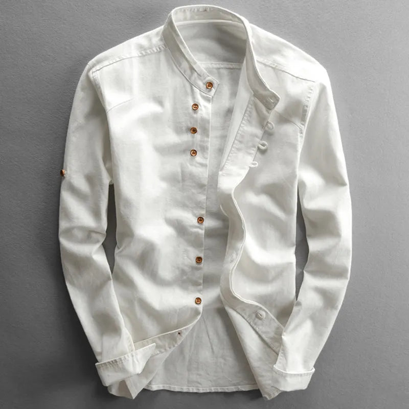 Japanese-Inspired Elegant Shirt for Men