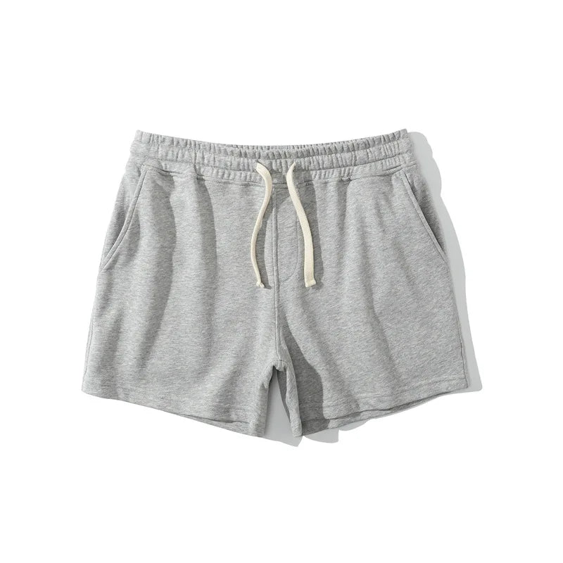 Men's Athletic Running Shorts with Drawstring Waist and Stretch Fit