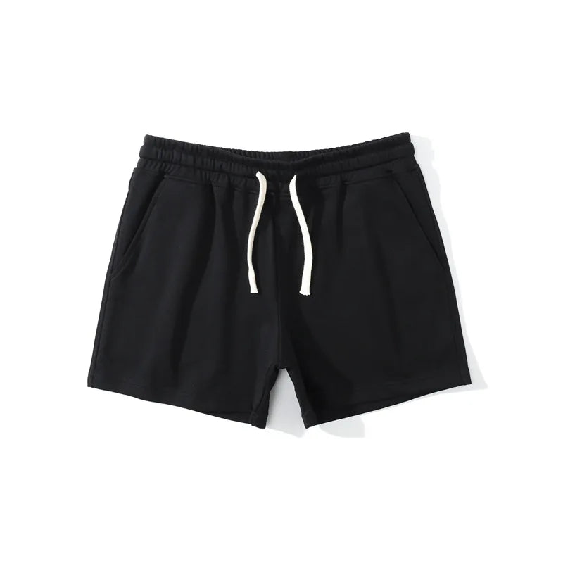 Men's Athletic Running Shorts with Drawstring Waist and Stretch Fit