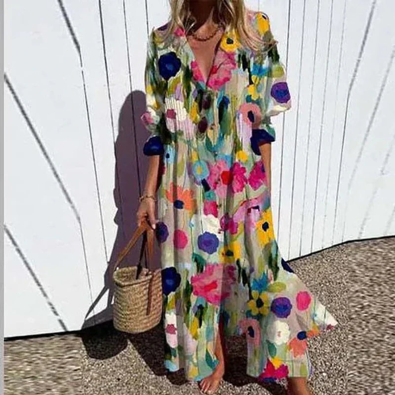 Bohemian Maxi Dress for Women