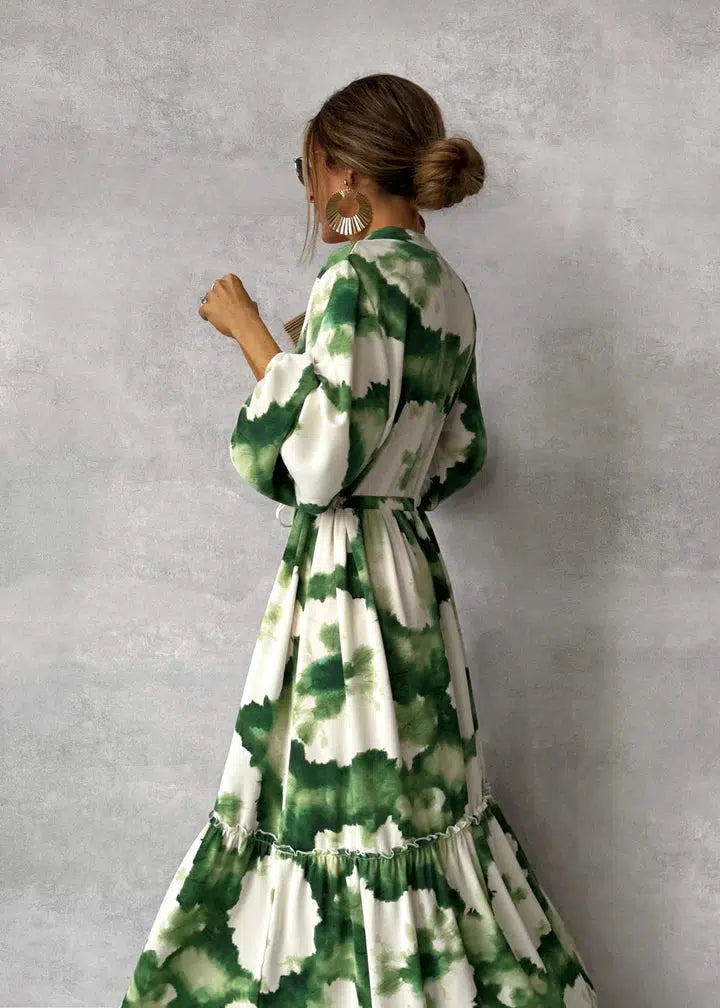 Elegant Long Sleeve Maxi Dress for Women