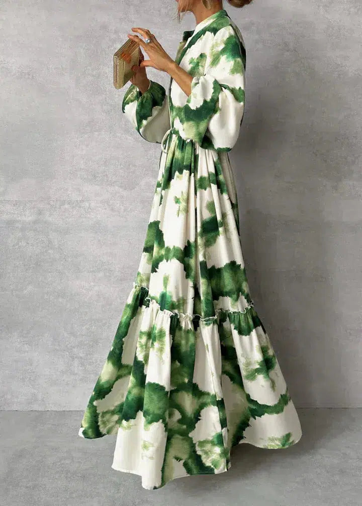 Elegant Long Sleeve Maxi Dress for Women