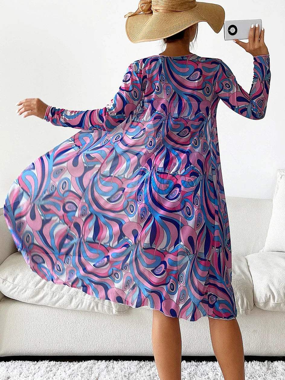 Women's Chic Three-Piece Beachwear Set