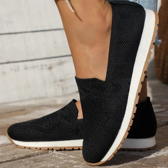 Women's Lightweight Slip-On Loafers with Cushioned Sole