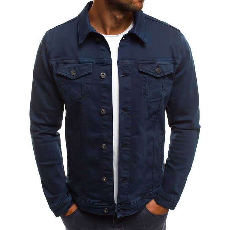 Men's Casual Streetwear Denim Jacket