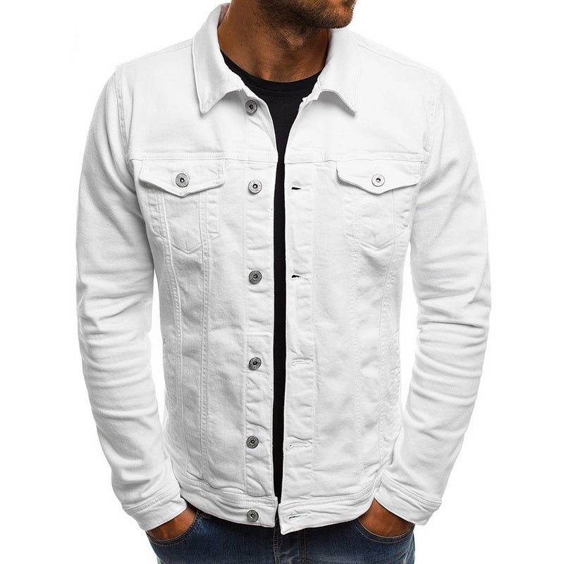 Men's Casual Streetwear Denim Jacket