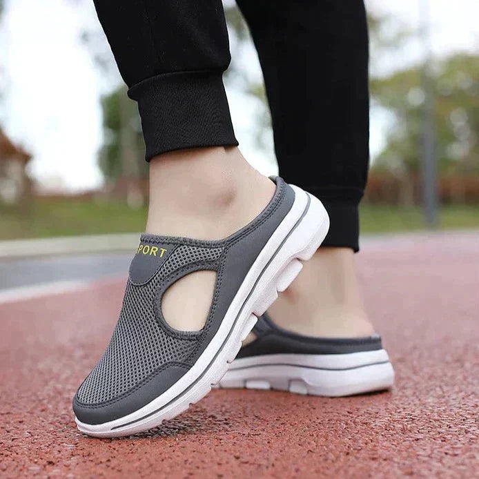 Men's Orthopedic Slip-On Slippers with Supportive Sole Design