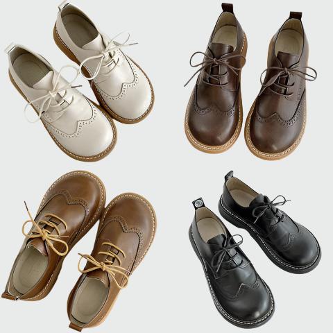 Women's Comfortable Wide-Fit Oxford Shoes