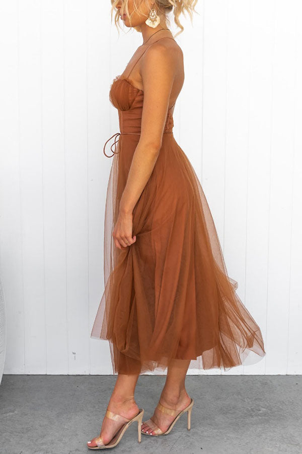 Women's Elegant Maxi Dress with V-Neck and Flowing Silhouette