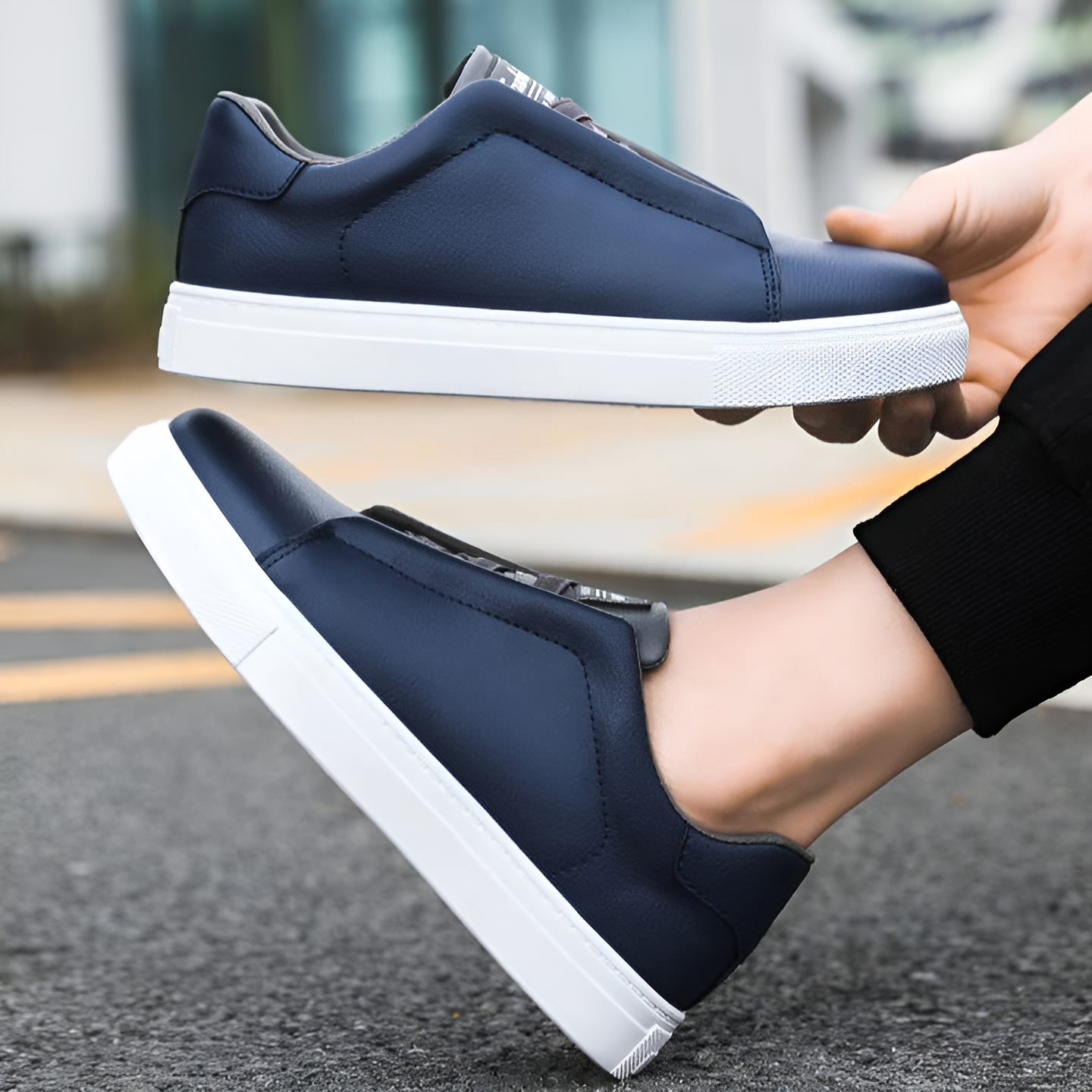 Trendy men's sneakers