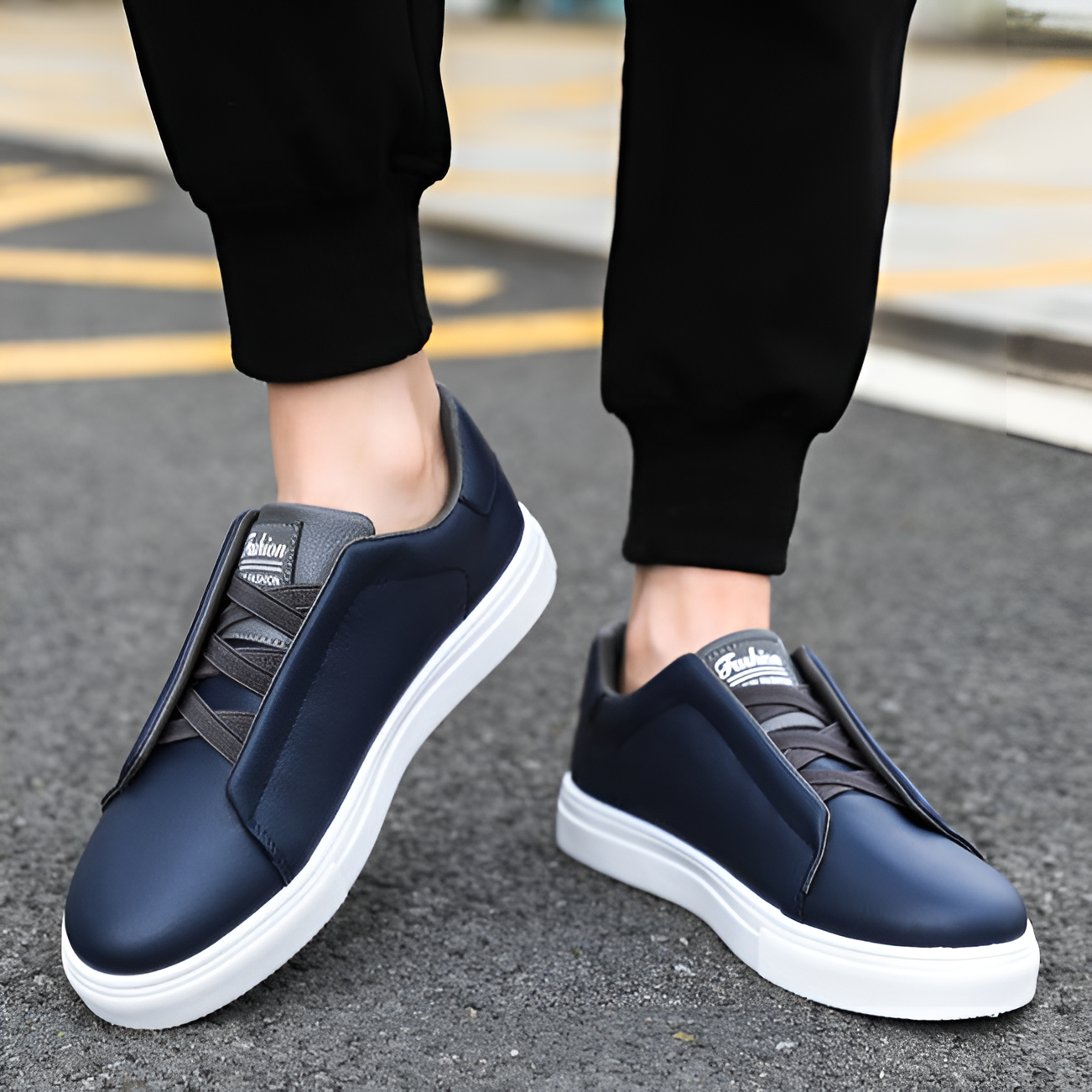 Trendy men's sneakers