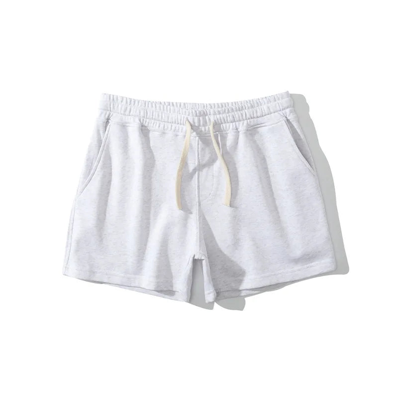Men's Athletic Running Shorts with Drawstring Waist and Stretch Fit