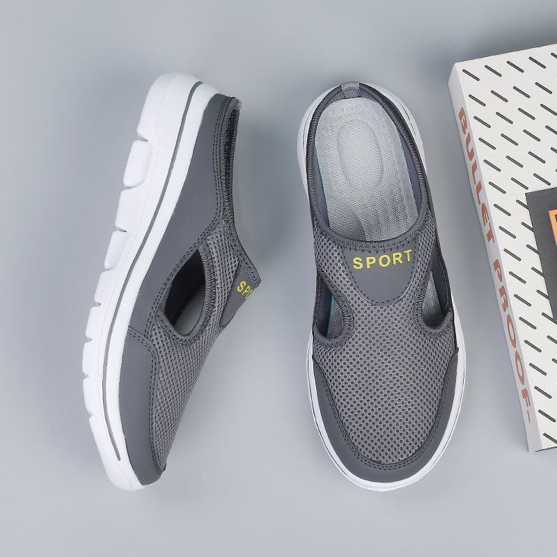 Men's Orthopedic Slip-On Slippers with Supportive Sole Design