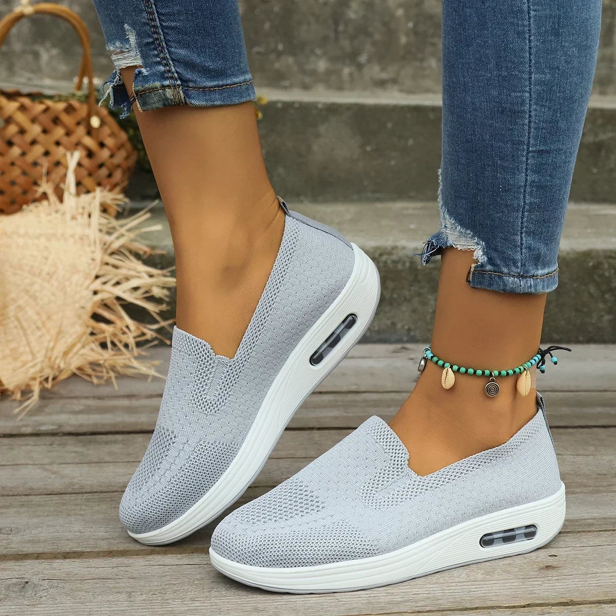 Women's Orthopedic Everyday Slip-On Walking Shoes