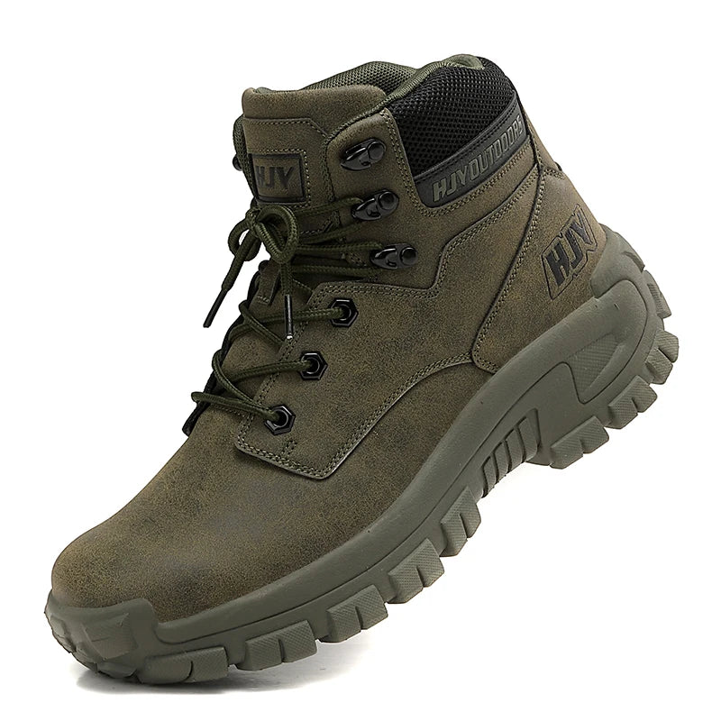 Men’s High-Top Hiking Non-Slip Outdoor Work Boots