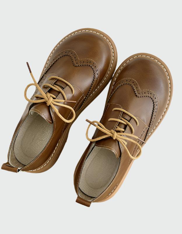 Women's Comfortable Wide-Fit Oxford Shoes