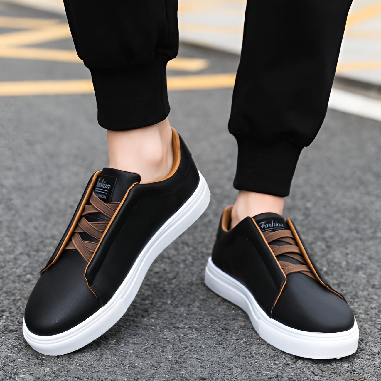 Trendy men's sneakers